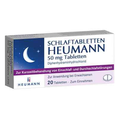 Schlaftabletten Heumann 50 Mg Tabletten 20 stk von HEUMANN PHARMA GmbH & Co. Generica KG PZN 18487333