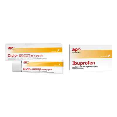 Schmuddelwetter Sparset - Ibuprofen + Diclofenac Schmerzgel 1 Pck von apo.com Group GmbH PZN 08102230