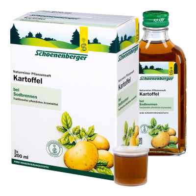 Schoenenberger Naturreiner Heilpflanzensaft Kartoffel 3X200 ml von SALUS Pharma GmbH PZN 00699885