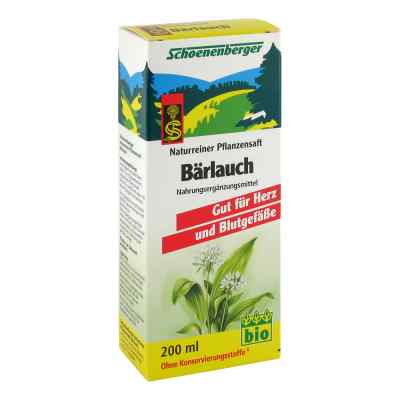 Schoenenberger Naturreiner Pflanzensaft Bärlauch 200 ml von SALUS Pharma GmbH PZN 00692050