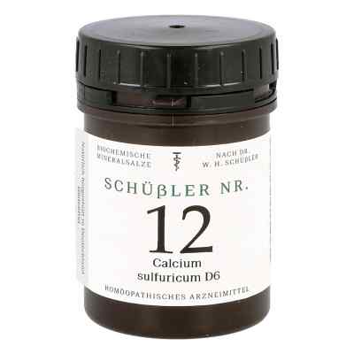 Schüssler Nummer 12 Calcium sulfuricum D6 Tabletten 400 stk von Apofaktur e.K. PZN 10990707