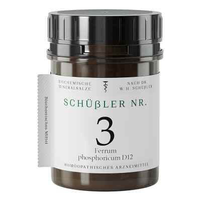Schüssler Nummer 3 Ferrum phosphoricum D12 Tabletten 400 stk von Apofaktur e.K. PZN 10990400