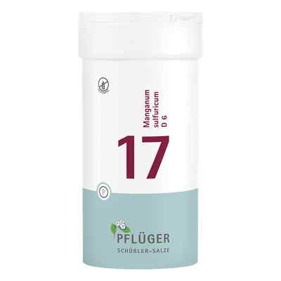Schüßler-Salze Biochemie Pflüger 17 Manganum Sulfur. D6 Tbl. 400 stk von Homöopathisches Laboratorium Alexander Pflüger Gmb PZN 06322377