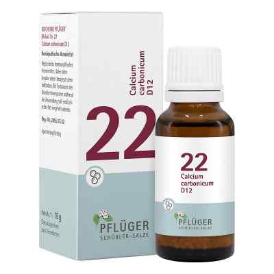Schüßler-Salze Biochemie Pflüger 22 Calcium Carbon.D12 Globuli 15 g von Homöopathisches Laboratorium Ale PZN 17278372