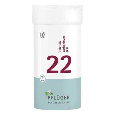 Schüßler-Salze Biochemie Pflüger 22 Calcium carbonic.D 6 Tbl. 400 stk von Homöopathisches Laboratorium Alexander Pflüger Gmb PZN 06322839