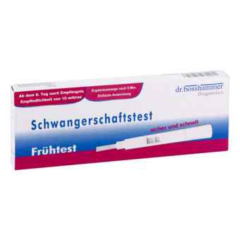 Schwangerschaftstest Frühtest 1 stk von dr.bosshammer Pharma GmbH PZN 04900002