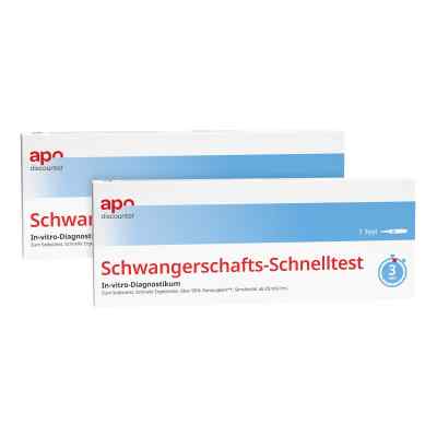 Schwangerschaftstest von apodiscounter  2x1 stk von PXG Pharma GmbH PZN 08103029