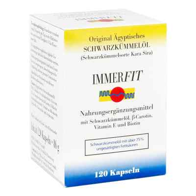 Schwarzkümmelöl Immerfit Kapseln 2x120 stk von Dr. Theiss Naturwaren GmbH PZN 08104791