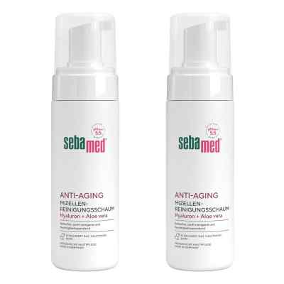 Sebamed Anti-Aging Mizellen-Reinigungsschaum 2x150 ml von Sebapharma GmbH & Co.KG PZN 08104906