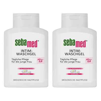 Sebamed Intim Waschgel PH 3,8 Für Die Junge Frau 2x200 ml von Sebapharma GmbH & Co.KG PZN 08104910