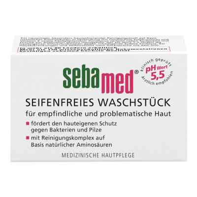 Sebamed seifenfreies Waschstück 50 g von Sebapharma GmbH & Co.KG PZN 04450473