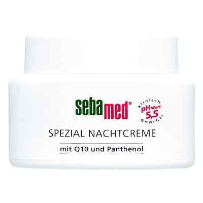 Sebamed Spezial Nachtcreme Q10 75 ml von Sebapharma GmbH & Co.KG PZN 01991719