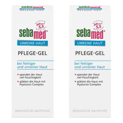 Sebamed Unreine Haut Pflege Gel 2x50 ml von Sebapharma GmbH & Co.KG PZN 08104912