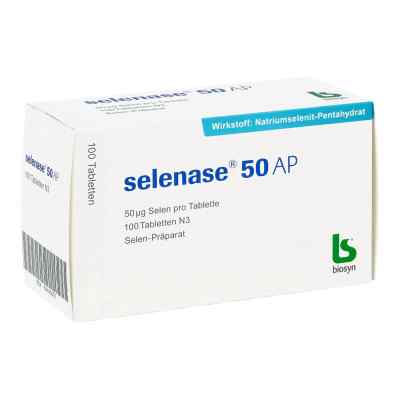 Selenase 50 Ap Tabletten 100 stk von biosyn Arzneimittel GmbH PZN 04445621