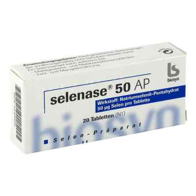 Selenase 50 Ap Tabletten 20 stk von biosyn Arzneimittel GmbH PZN 04445609