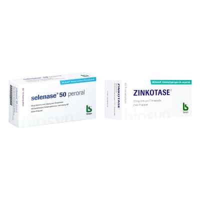 Selenase 50 peroral + Zinkotase 1 Set von biosyn Arzneimittel GmbH PZN 08107533