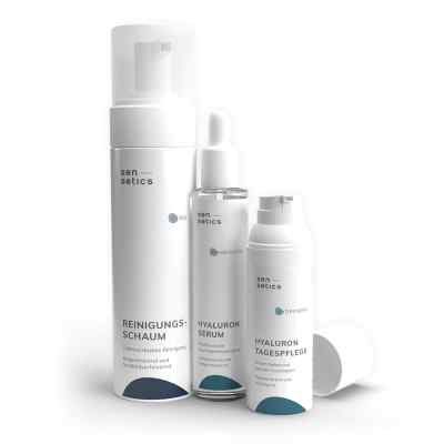 sensetics Anti-age Set: Reinigung + Serum + Tagespflege