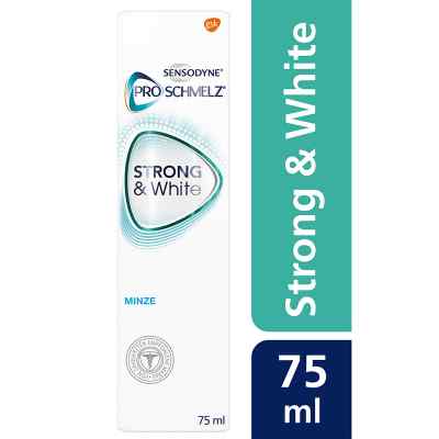 Sensodyne Proschmelz strong & white Zahnpasta 75 ml von GlaxoSmithKline Consumer Healthc PZN 11667167