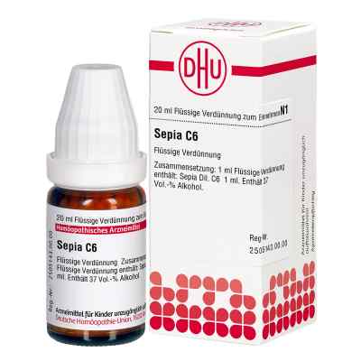 Sepia C6 Dilution 20 ml von DHU-Arzneimittel GmbH & Co. KG PZN 07180117