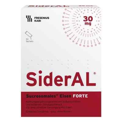 SiderAl Eisen Forte 30 mg Zitrus bei erhöhtem Eisenbedarf 30 stk von Fresenius Kabi Deutschland GmbH PZN 17543650