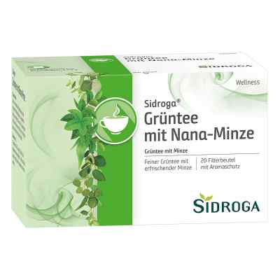 Sidroga Wellness Grüntee mit Nana-Minze