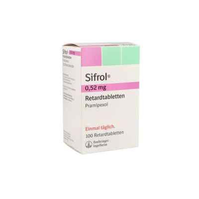 Sifrol 0,52 mg Retardtabletten 100 stk von Boehringer Ingelheim Pharma GmbH & Co.KG PZN 02460349