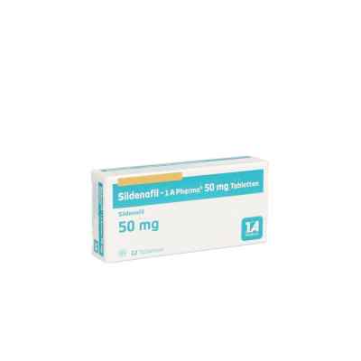 Sildenafil-1A Pharma 50mg 12 stk von 1 A Pharma GmbH PZN 01620816