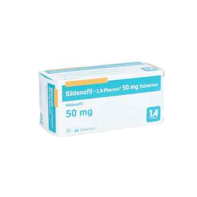 Sildenafil-1A Pharma 50mg 24 stk von 1 A Pharma GmbH PZN 10303747