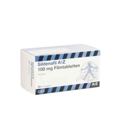Sildenafil Abz 100 mg Filmtabletten 24 stk von AbZ Pharma GmbH PZN 12542189
