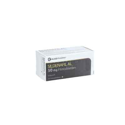 Sildenafil Al 50 mg Filmtabletten 24 stk von ALIUD Pharma GmbH PZN 10187821