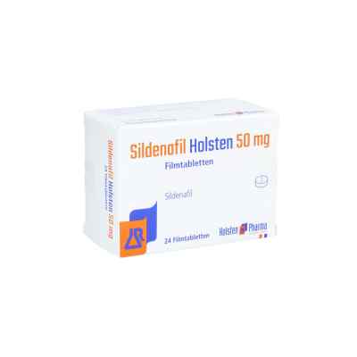 Sildenafil Holsten 50 mg Filmtabletten 24 stk von Holsten Pharma GmbH PZN 14265794