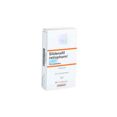 Sildenafil ratiopharm 50mg 8 stk von ratiopharm GmbH PZN 00142504