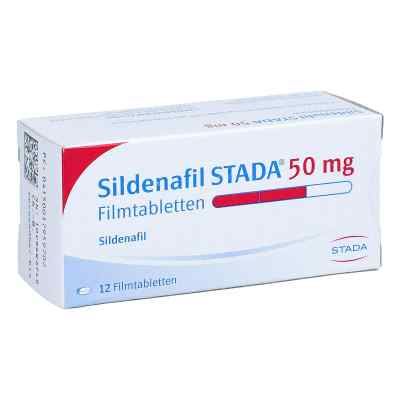Sildenafil STADA 50mg 12 stk von STADAPHARM GmbH PZN 01795970