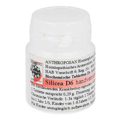 Silicea D6 Schüssler Nummer 11 Tabletten 80 stk von Anthroposan Homöopharm Produktionsgesellschaft mbH PZN 03632396