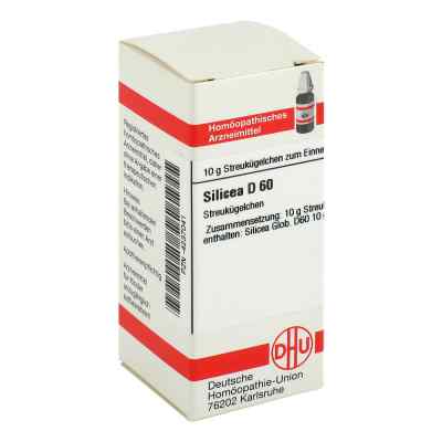 Silicea D60 Globuli 10 g von DHU-Arzneimittel GmbH & Co. KG PZN 04237041