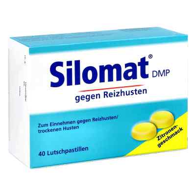 Silomat DMP Lutschpastillen Zitrone 10,5mg bei trockenem Husten 40 stk von STADA GmbH PZN 12361594