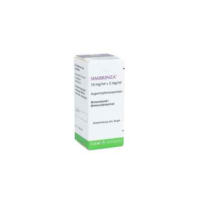 Simbrinza 10 mg/ml + 2 mg/ml Augentropfensusp. 5 ml von CRANACH-PHARMA GmbH PZN 10784586