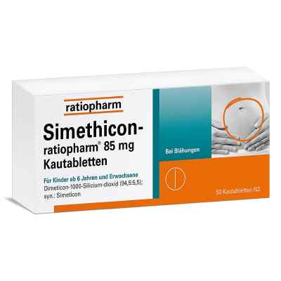 Simethicon-ratiopharm® 85 mg Kautabletten