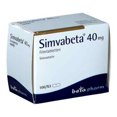 Simvabeta 40mg 100 stk von betapharm Arzneimittel GmbH PZN 03241201