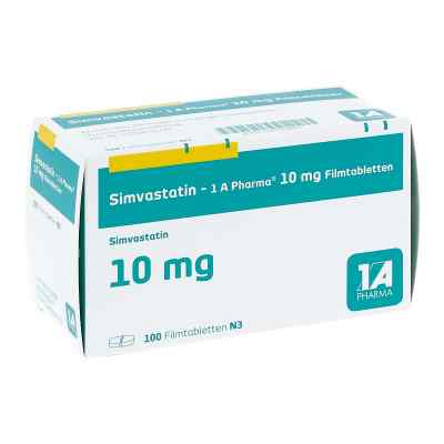 Simvastatin-1A Pharma 10mg 100 stk von 1 A Pharma GmbH PZN 01970491