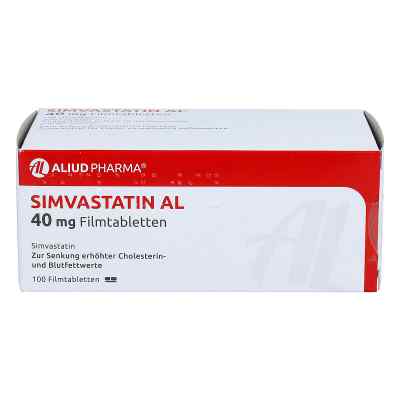 Simvastatin AL 40mg 100 stk von ALIUD Pharma GmbH PZN 04105055
