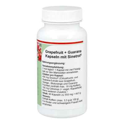 Sinetrol Grapefruit+guarana Kapseln 90 stk von Reinhildis-Apotheke PZN 11169334