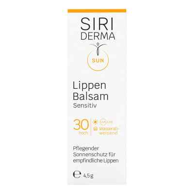 Siriderma Lippenbalsam LSF 30 4.5 g von Sirius GmbH PZN 17153340