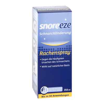 Snoreeze Schnarchlinderung Rachenspray 23.5 ml von EB Vertriebs GmbH PZN 10188186