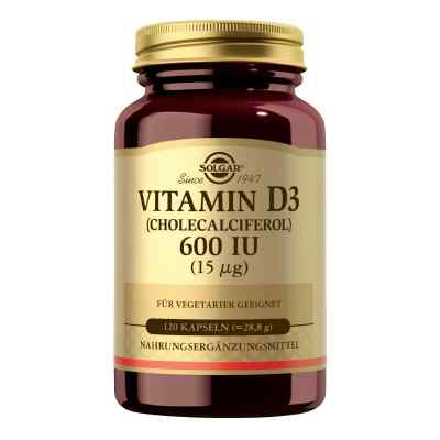 Solgar Vitamin D3 600 I.e. Kapseln 120 stk von pro medico Handels GmbH PZN 18814772