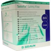 Solofix Safety Fine Lanzetten 25gx1,5mm 200 stk von B. Braun Melsungen AG PZN 09042230