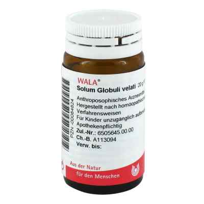 Solum Globuli Velati 20 g von WALA Heilmittel GmbH PZN 00084824