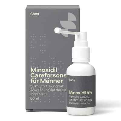 SONS Minoxidil 50mg/ml Lösung für Männer 60 ml von CAREFORSONS IRELAND LIMITED PZN 18442721
