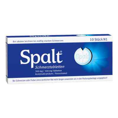 Spalt Schmerztabletten 10 stk von PharmaSGP GmbH PZN 08689828