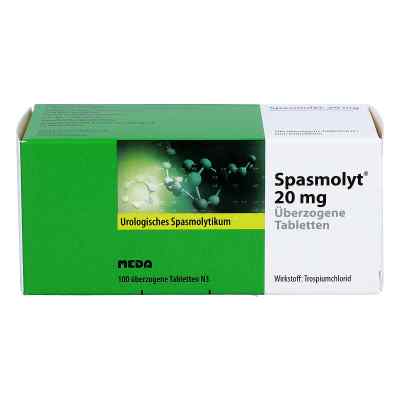 Spasmolyt 20 mg überzogene Tabletten 100 stk von MEDA Pharma GmbH & Co.KG PZN 03843667